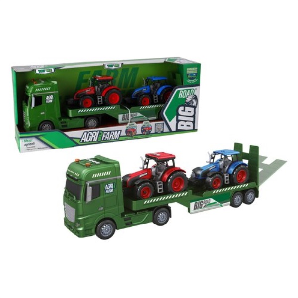 Modellino automezzo Globo 43016 BIG ROAD Camion frizione con rimorchio