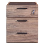 Composad - Cassettiera ufficio Composad CT4855B81105 DAVINCI Noce brera grandtour