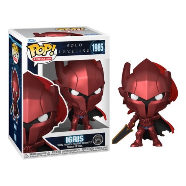 Personaggio collezione Funko 86841 POP ANIMATION Solo Leveling Igris W