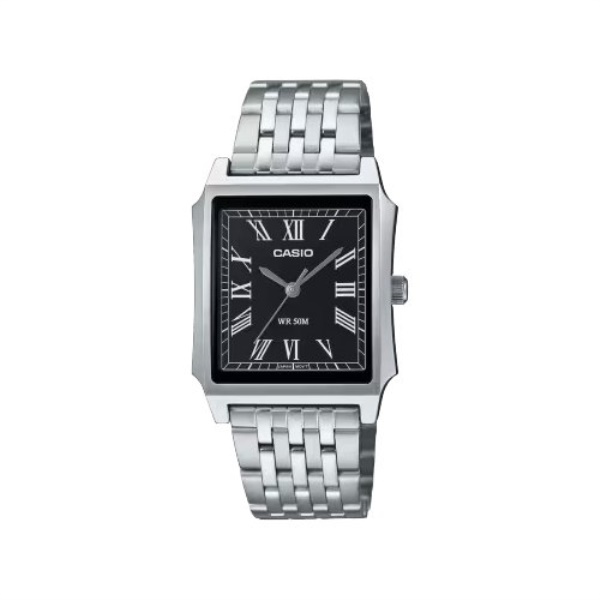 Orologio Casio MTP B190D 1BVEF Black e Silver