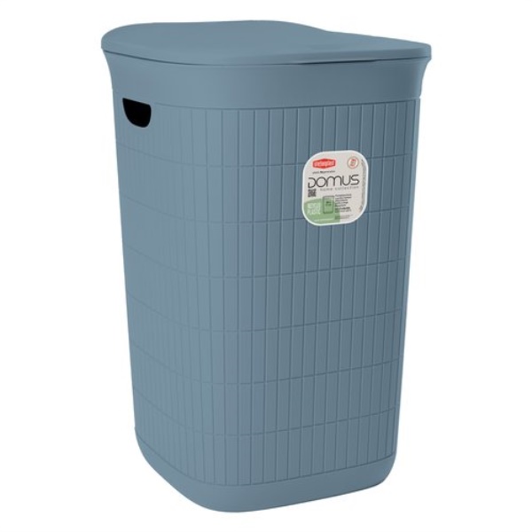 Porta biancheria Stefanplast 90203 DOMUS HOME COLLECTION Smoky blue