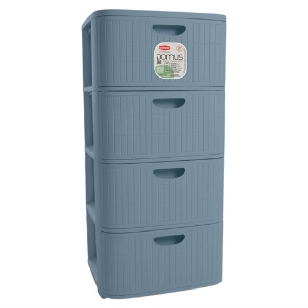 Cassettiera salvaspazio Stefanplast 90103 DOMUS HOME COLLECTION 4C Smo