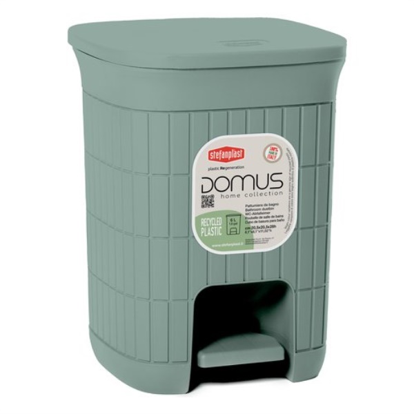 Pattumiera bagno Stefanplast 90402 DOMUS HOME COLLECTION coperchio a p