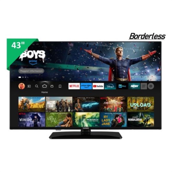 Tv Telefunken TE43759S48U4P Black