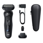 BRAUN - Rasoio barba Braun 52 N1200S SERIES 5 EasyClean Black