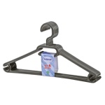 Tontarelli - Set grucce Tontarelli 9092968153 EASY con supporto porta cravatte Graf