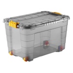 Tontarelli - Contenitore Tontarelli 8034937AEUM05 4UP con ruote Trasparente fumè