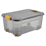 Tontarelli - Contenitore Tontarelli 8034936AEUM05 4UP con ruote Trasparente fumè