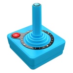 Retro Games Ltd - Joystick Retro Games Ltd 1174465 ATARI CX40+ Wireless Inky Edition Blu