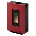 Cadel - Stufa pellet Cadel 7025075 GRACE 7 Red