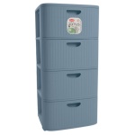 Stefanplast - Cassettiera salvaspazio Stefanplast 90103 DOMUS HOME COLLECTION 4C Smo