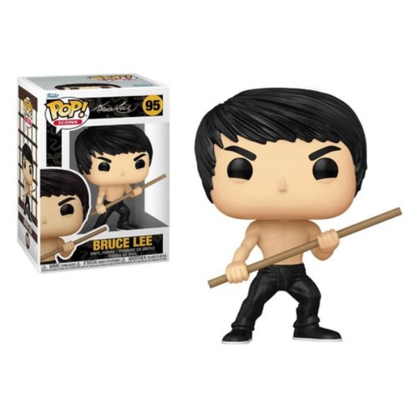 Personaggio collezione Funko 86522 POP ICONS Bruce Lee 95