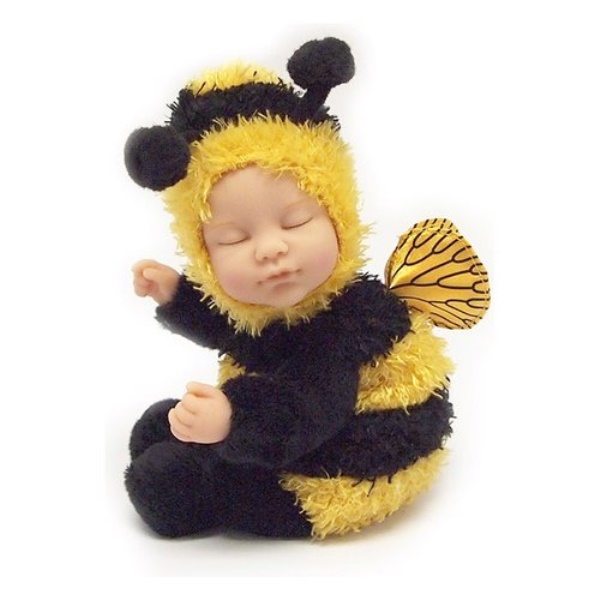 Bambola Grandi Giochi ANN06000 ANNE GEDDES Baby Bee peluche