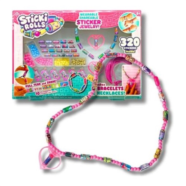 Sticki set crea braccialetti e collane Ravensburger 12028019 STICKI RO
