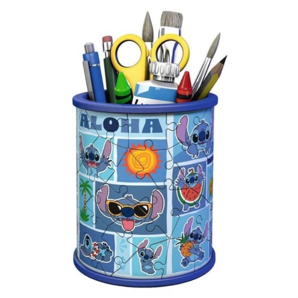 Puzzle Ravensburger 11642 3D Portapenne Stitch