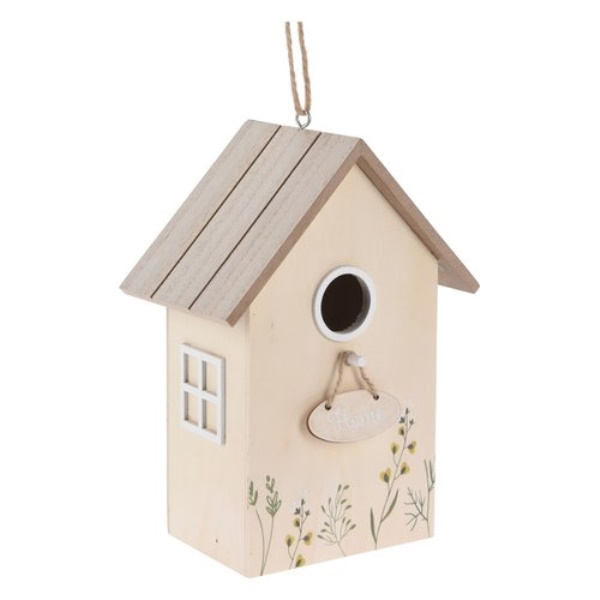 Accessorio decorativo Koopman HZ1231530 Casetta uccelli Assortito