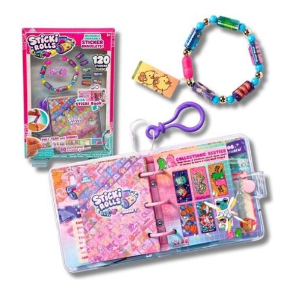 Gioielli e collane giocattolo Ravensburger 12028018 STICKI ROLLS Bracc