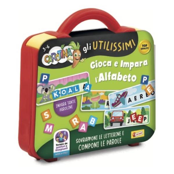 Gioco prescolare Lisciani 113804 CAROTINA UTILISSIMI Gioca e impara l'