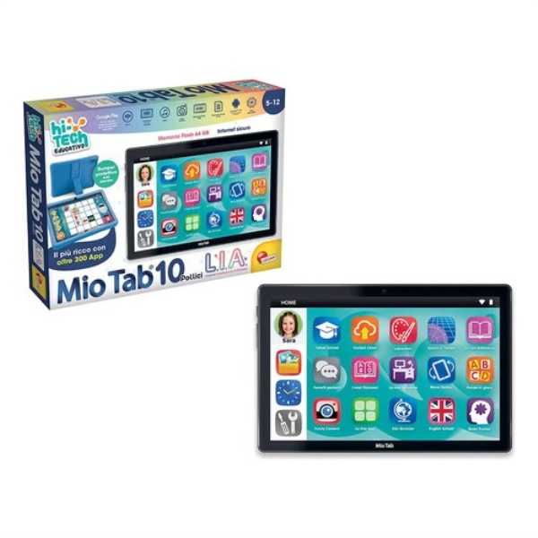 Tablet Lisciani 114221 HI TECH Mio Tab L.I.A. Black e Blue