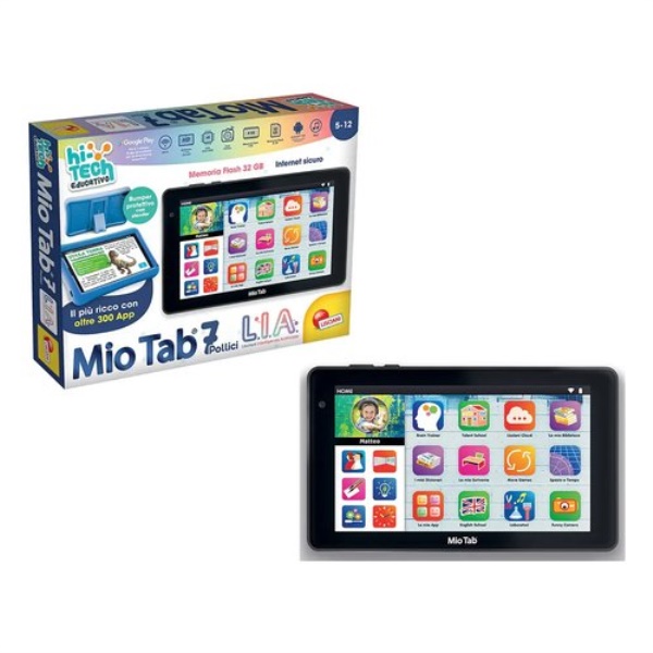 Tablet Lisciani 114214 HI TECH Mio Tab L.I.A. Black e Blue