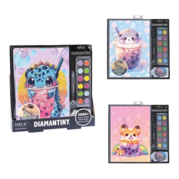 Set mosaico Nice 96613 DIAMANTINY Quadro Level Up Crystal #13 Assortit