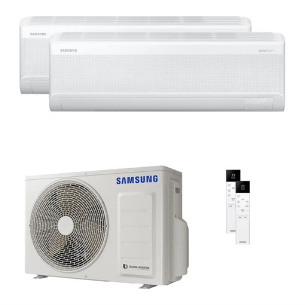 Condizionatore dual Samsung WINDFREE Elite S2 White
