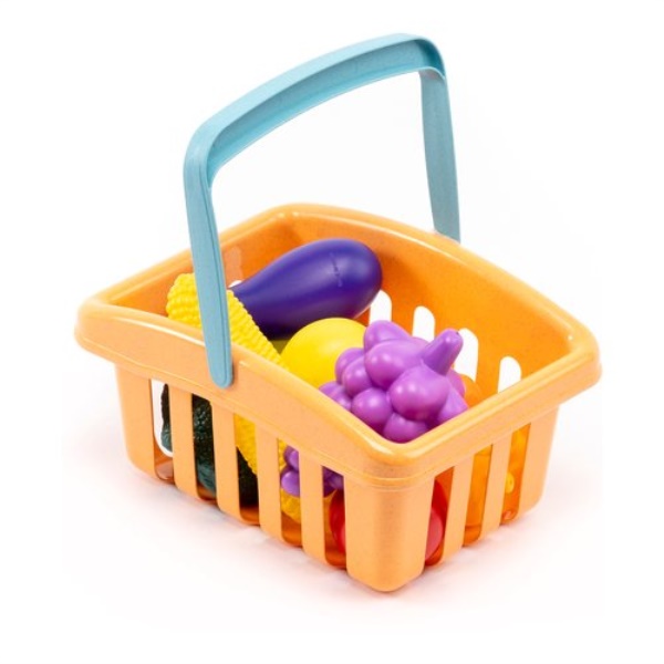 Playset Ods 53012 MAISONELLE BIO Cestino con 9 pz frutta e verdura