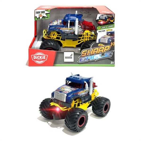 Automodello Simba 203764028 DICKIE Monster Sharp Eagle (18cm) frizione