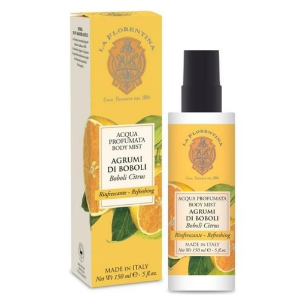 Trattamento corpo La Florentina Agrumi di boboli acqua profumata 150 m