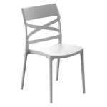 Ambienta - Sedia Ambienta 05 G 07BCO FLOW Bianco