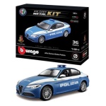 bburago - Automodello Bburago 18 25129 POLIZIA Kit 36 pz Alfa Romeo Giulia