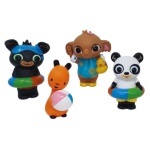 Ods - Gioco bagno Ods 48700 BING Set 4 personaggi Pvc spruzza acqua