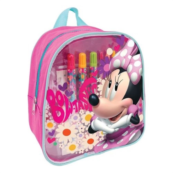 Zainetto As company 102368101 MINNIE con colori e accessori Fucsia mul