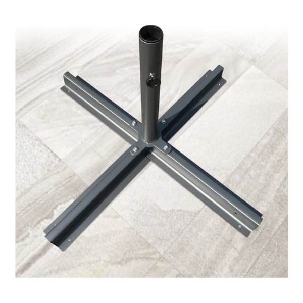 Base ombrellone Amicasa UB050 R SELF OPEN Grigio scuro