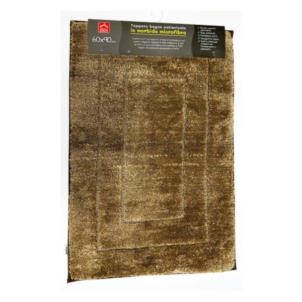 Tappeto bagno Amicasa YM5023 FRAME Art 37 Ecrù