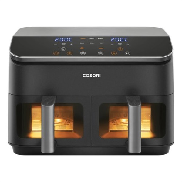 Friggitrice ad aria Cosori CAF R901 AEU Dual Basket Gray