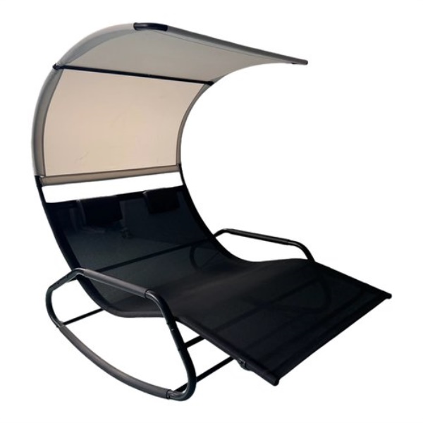 Sedia a dondolo Amicasa Art 1 2 posti