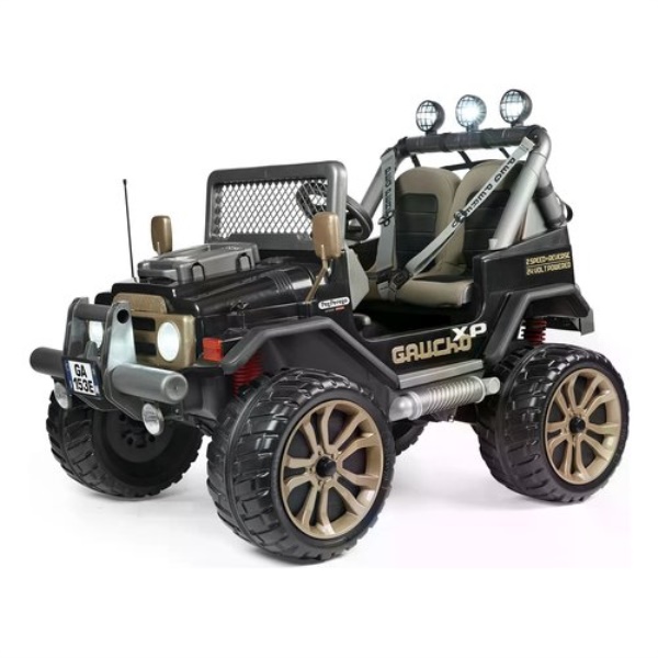 Auto elettrica Peg Perego IGOD0555 Gaucho Xp 24V 8Ah Lithium Nero