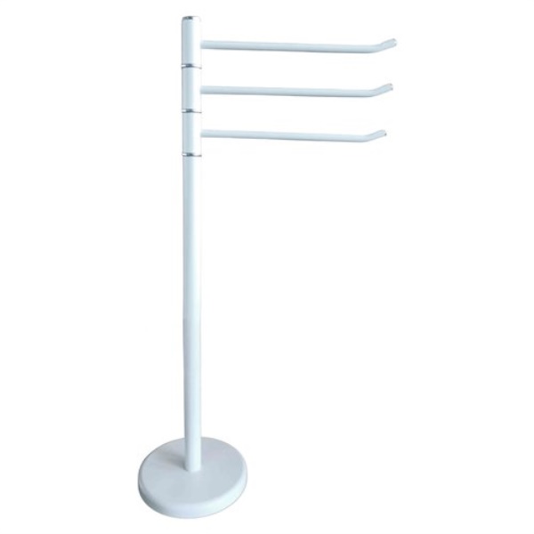 Piantana asciugamani a 3 bracci Mercury 84333 Bianco