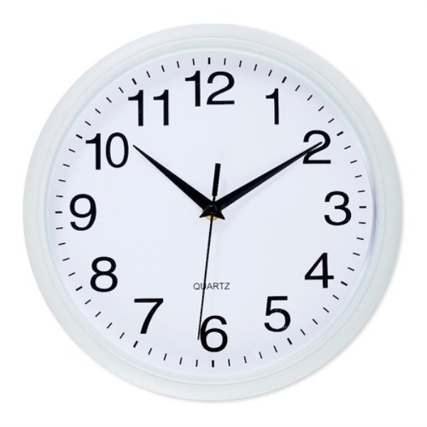 Orologio da parete Mercury 68197 Bianco