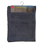 Amicasa - Tappeto bagno Amicasa YM5011 Art 34 Grigio scuro