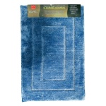 Amicasa - Tappeto bagno Amicasa YM5023 FRAME Art 40 Avio