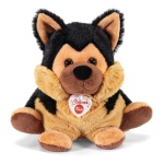 TRUDI - Peluche Trudi 18761 BUSSI Cane pastore tedesco Beige, Marrone e Nero