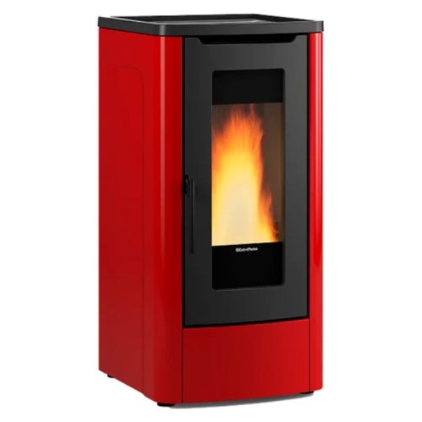 Stufa pellet Extraflame 1295100 DAHIANA 5.0 Evo Bordeaux