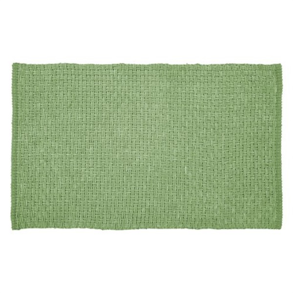 Tappeto bagno Quarzo Bianco 18710 TREVI Verde salvia