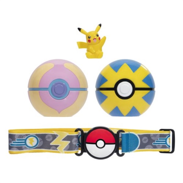 Set personaggio Rei Toys PK170600 MARVEL POKÉMON Clip n'Go Pokeball co