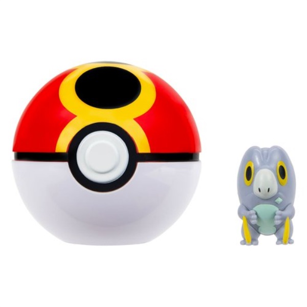 Personaggio Rei Toys PK160700 POKÉMON Clip n'Go Poke Ball con clip cin