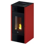 Pegaso - Stufa pellet Pegaso 7023126 SABA 14 T2 Red