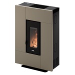 Cadel - Stufa pellet Cadel 7025076 GRACE 7 T2 Light bronze