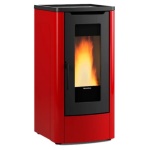 Extraflame - Stufa pellet Extraflame 1295100 DAHIANA 5.0 Evo Bordeaux